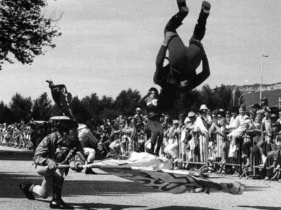 1982 Francia Aix Le Bains Festa fiori (1)